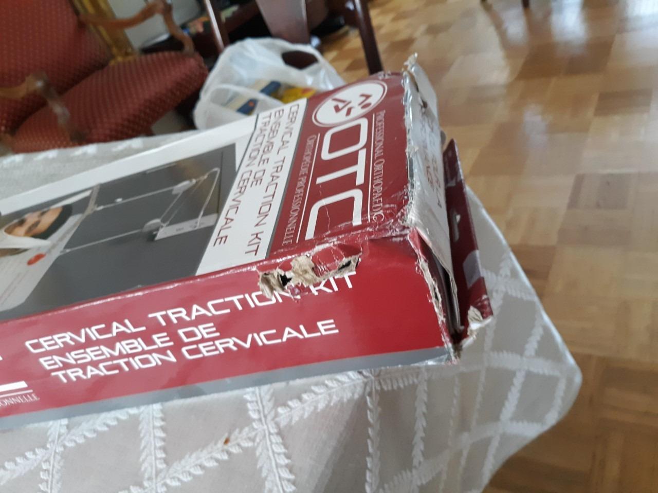 OTC Cervical Traction Kit, Neck Pain Relief, Vertebrae Disk Herniation, Complete Over Door Setup customer photo 1