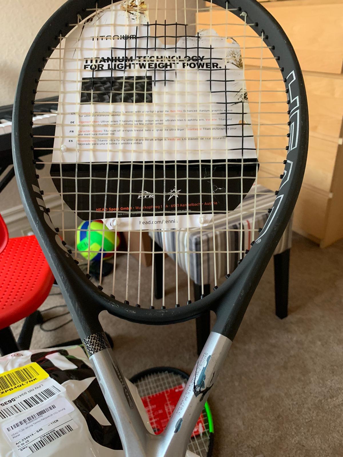 HEAD Ti S6 Tennis Racket customer photo 2