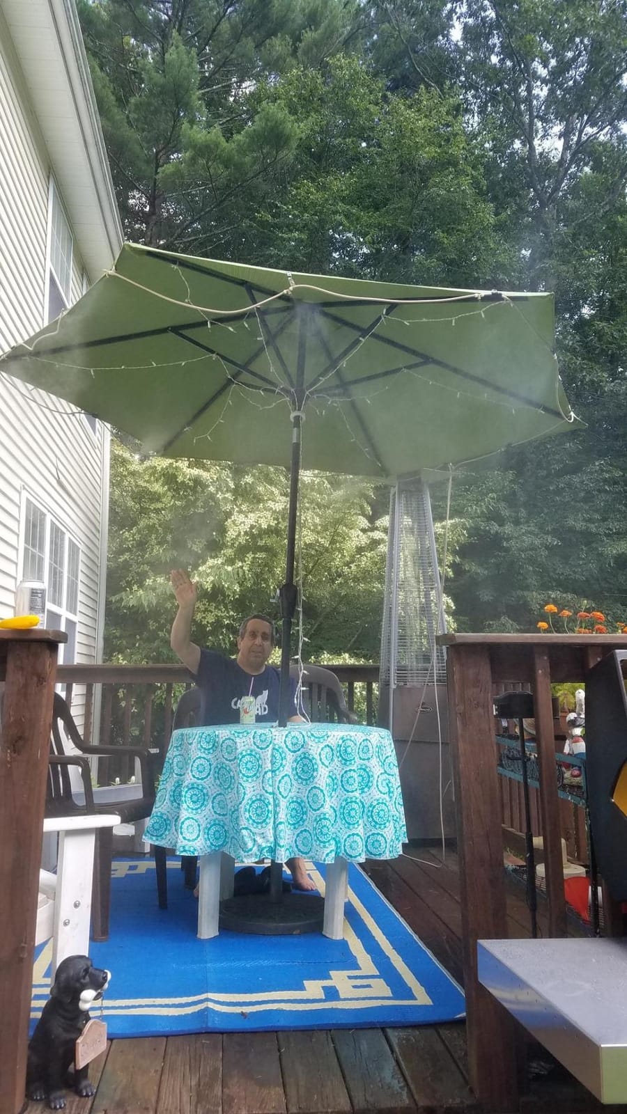 Orbit 20066 Portable 1/4-Inch Outdoor Mist Cooling System customer photo 2