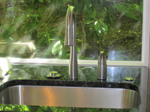 KOHLER 649-VS Simplice Pull-Down Bar Sink Faucet, Prep Sink Faucet, Kitchen Sink Faucet with Pull Down Sprayer, Vibrant Stainless customer photo 1