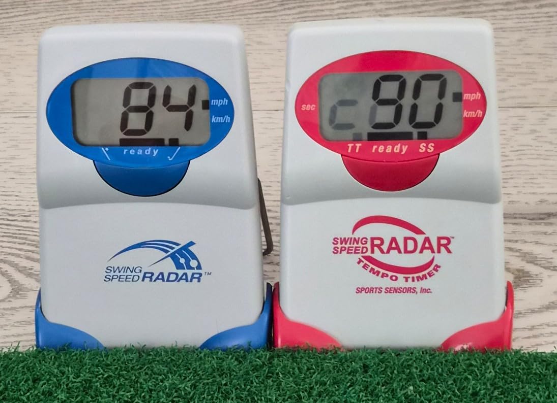 swing speed radar - Golf Training Tool - Accurate Club Speed Measurement 20-200 MPH - Portable Doppler Radar for Distance & Consistency Training - US Made customer photo 1