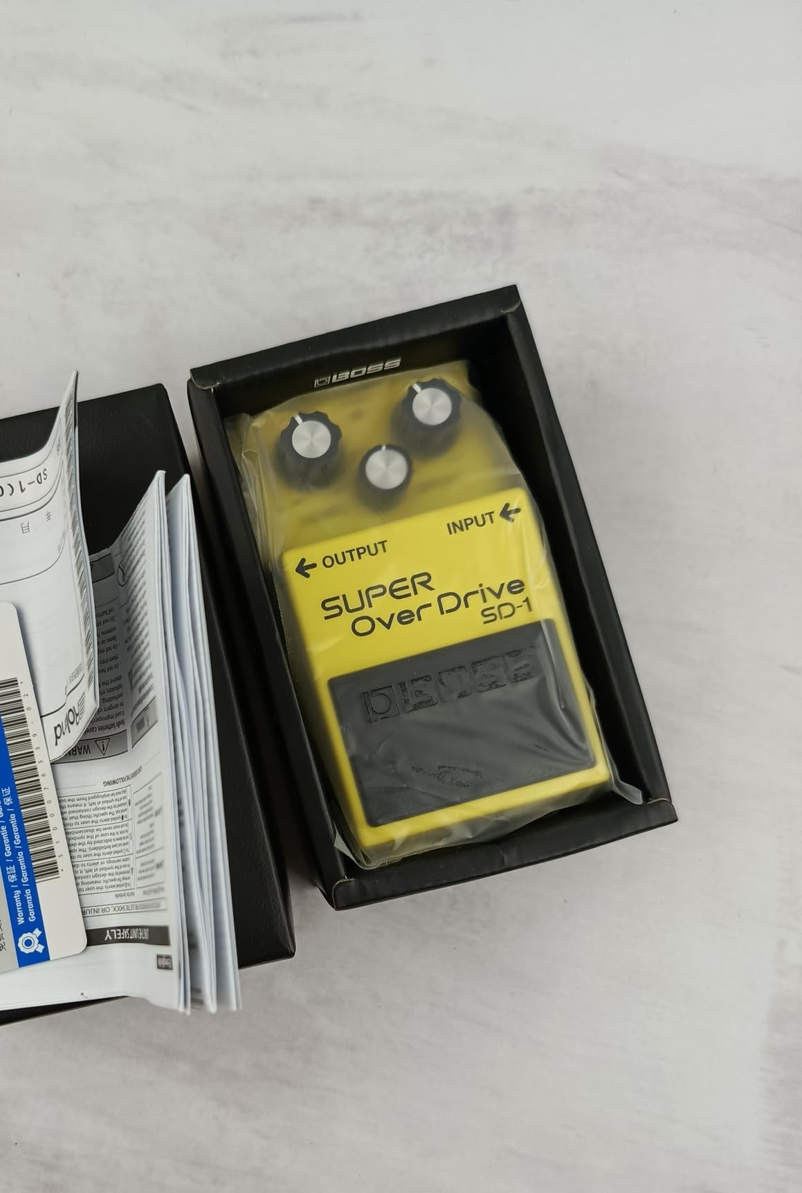 BOSS SD-1 SUPER Overdrive Compact Overdrive Pedal customer photo 2