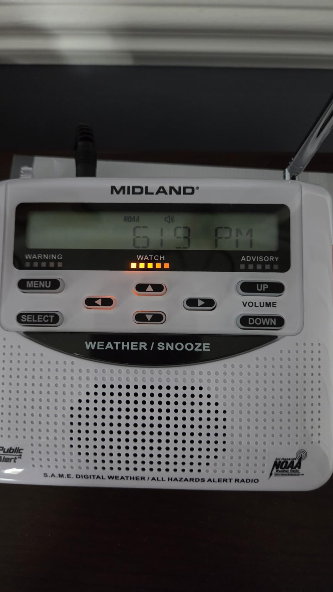 Midland - WR120B - NOAA Emergency Weather Alert Radio customer photo 2