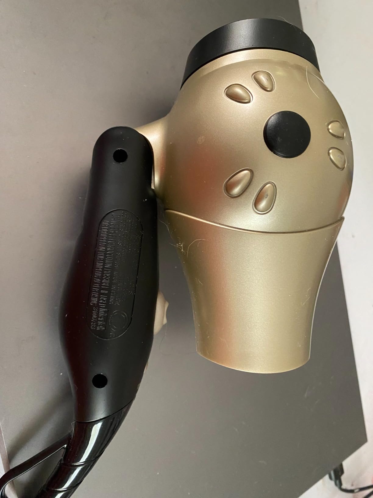 REVLON 1875W Compact Folding Handle Hair Dryer | Great for Travel customer photo 1