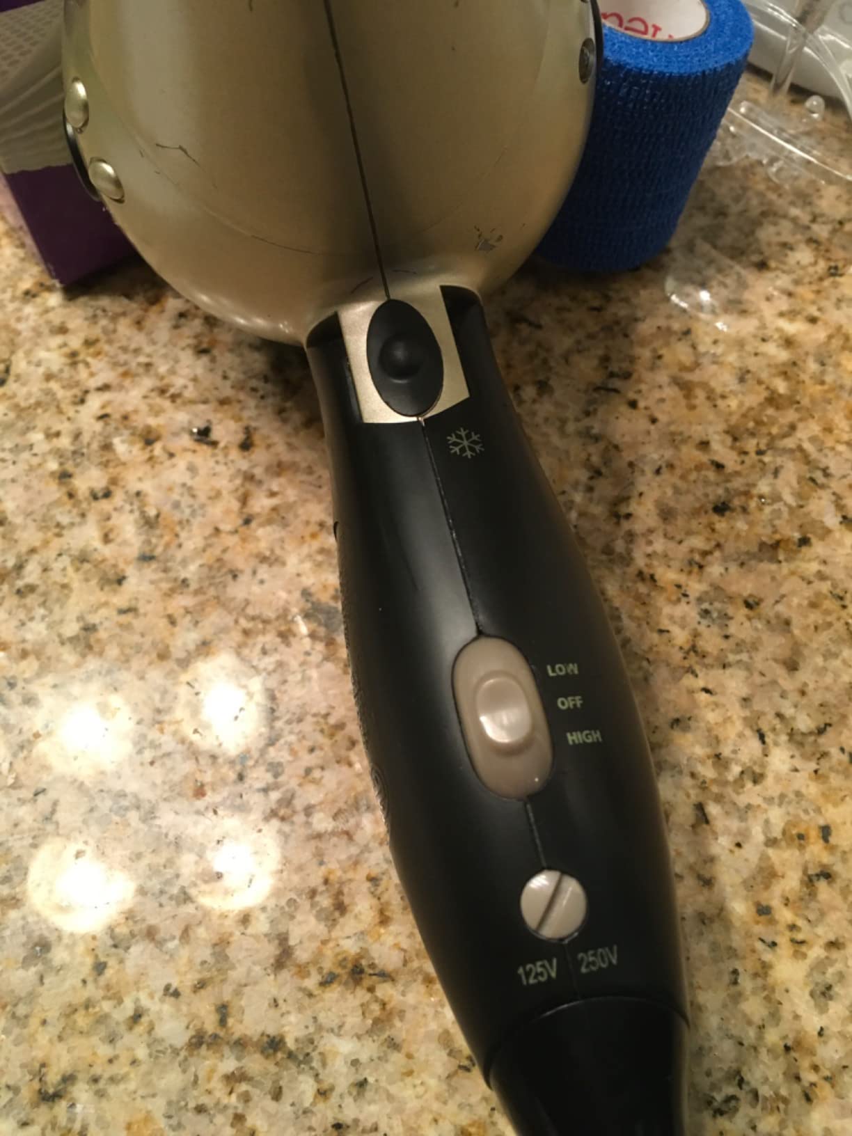 REVLON 1875W Compact Folding Handle Hair Dryer | Great for Travel customer photo 2