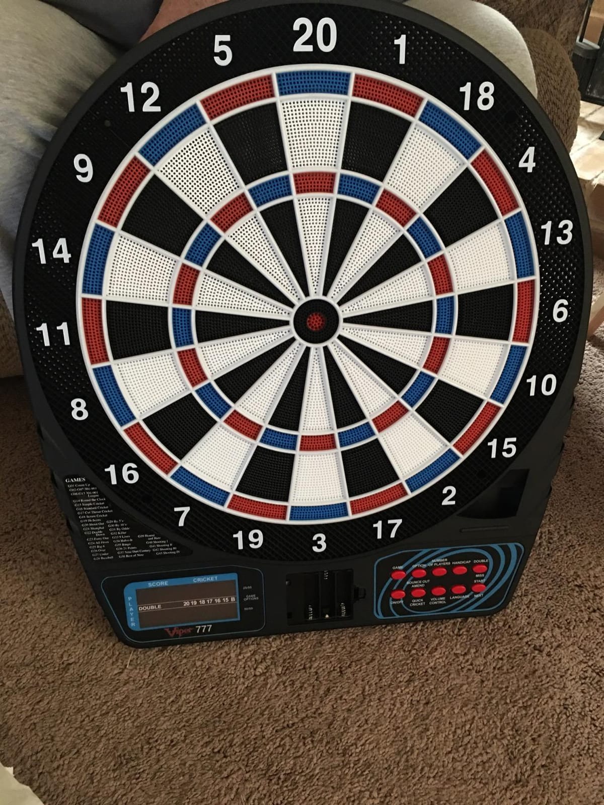 Viper by GLD Products 777 Electronic Soft Tip Dart Board for Adults customer photo 2