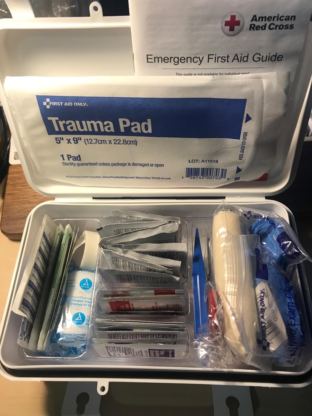 First Aid Only 6060 All-Purpose 10-Person Emergency First Aid Kit for Business, Worksite, Home, and Car, 57 Pieces customer photo 2