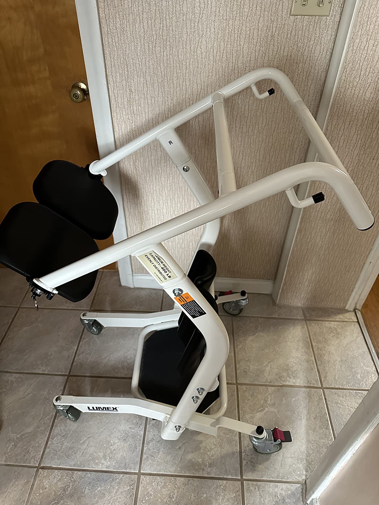 Lumex LF1600 Stand Assist, Sit to Stand Patient Lift for Elderly Seniors, Chair Transfer & Standing Support Aid customer photo 1