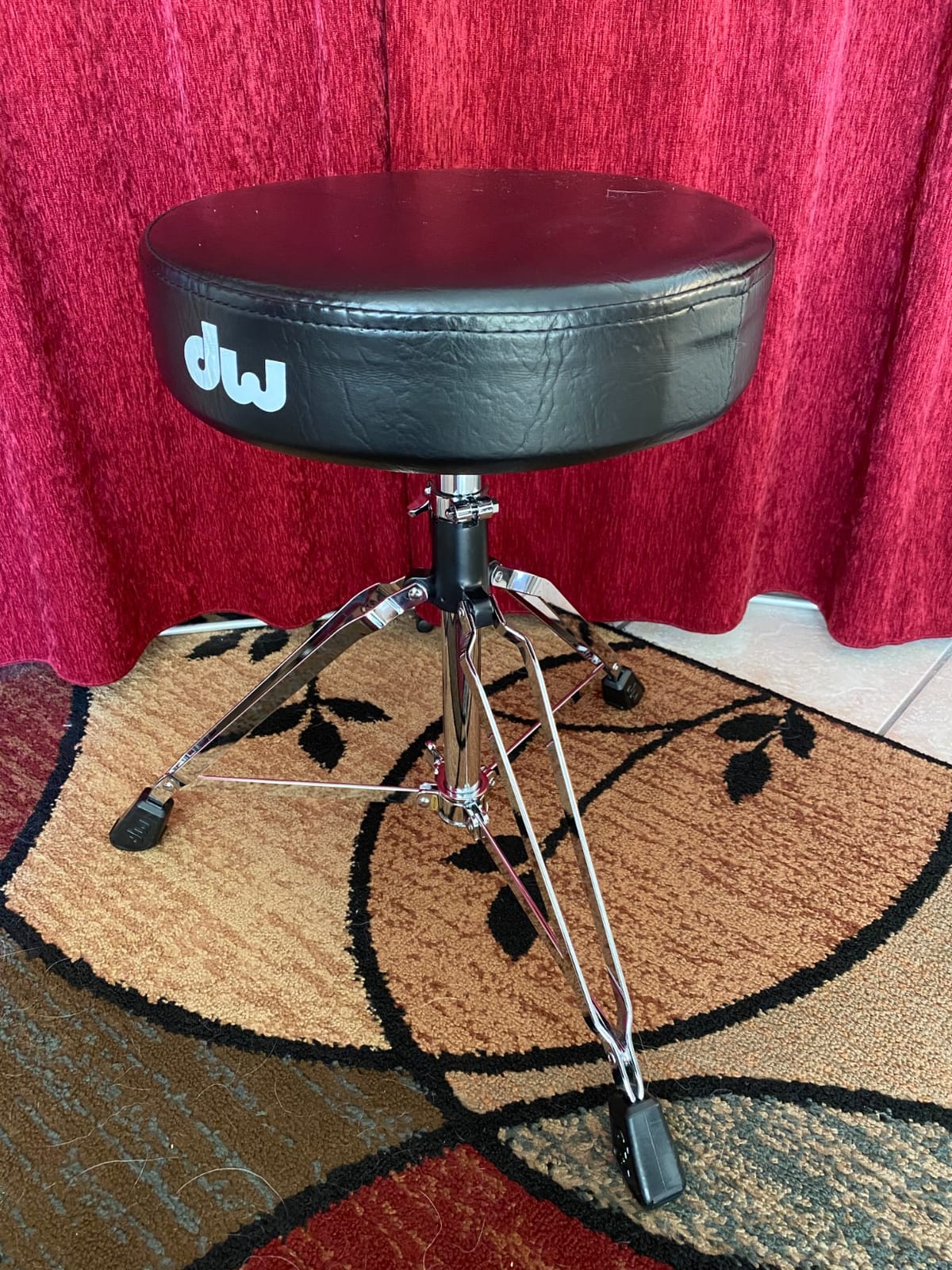 DW Drum Workshop 3000 SERIES DWCP3100 THRONE W/ VISE MEMORY customer photo 2