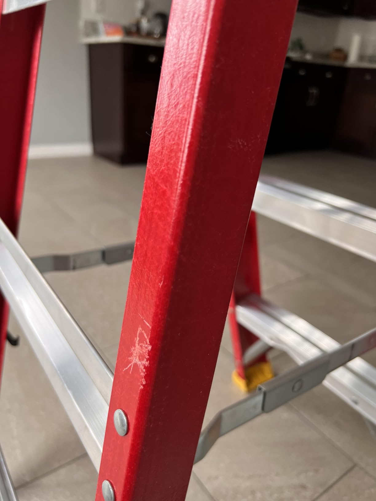 Louisville Ladder 4-Foot Fiberglass Step Ladder, 300-Pound Load Capacity, Type IA, L-3016-04 customer photo 1