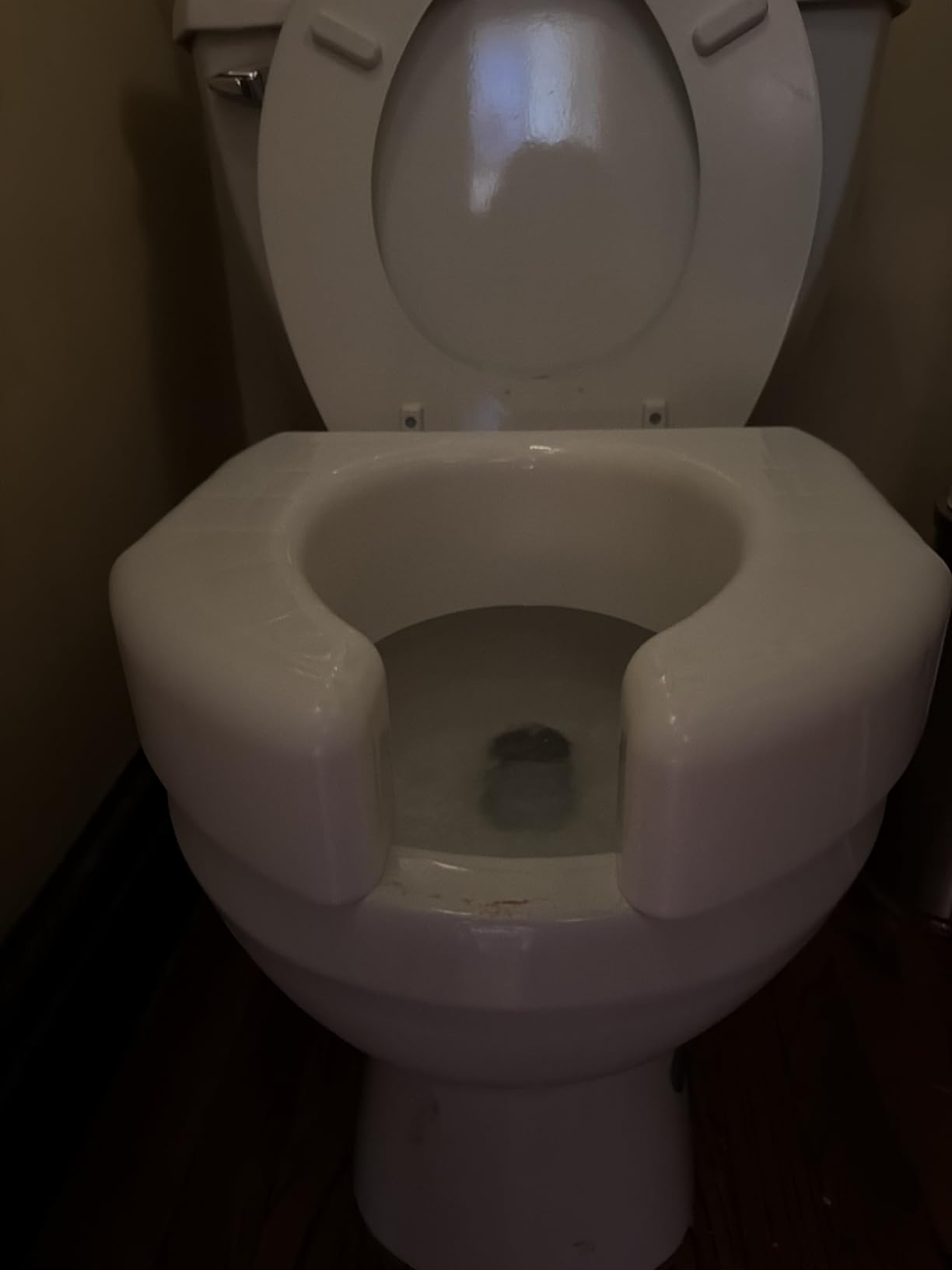 SP 3 Inch Extender Booster Elevated Raised Toilet Seat Risers for Seniors Adults Elderly Handicap Disabled Fits Most Standard and Elongated Toilets - White customer photo 2
