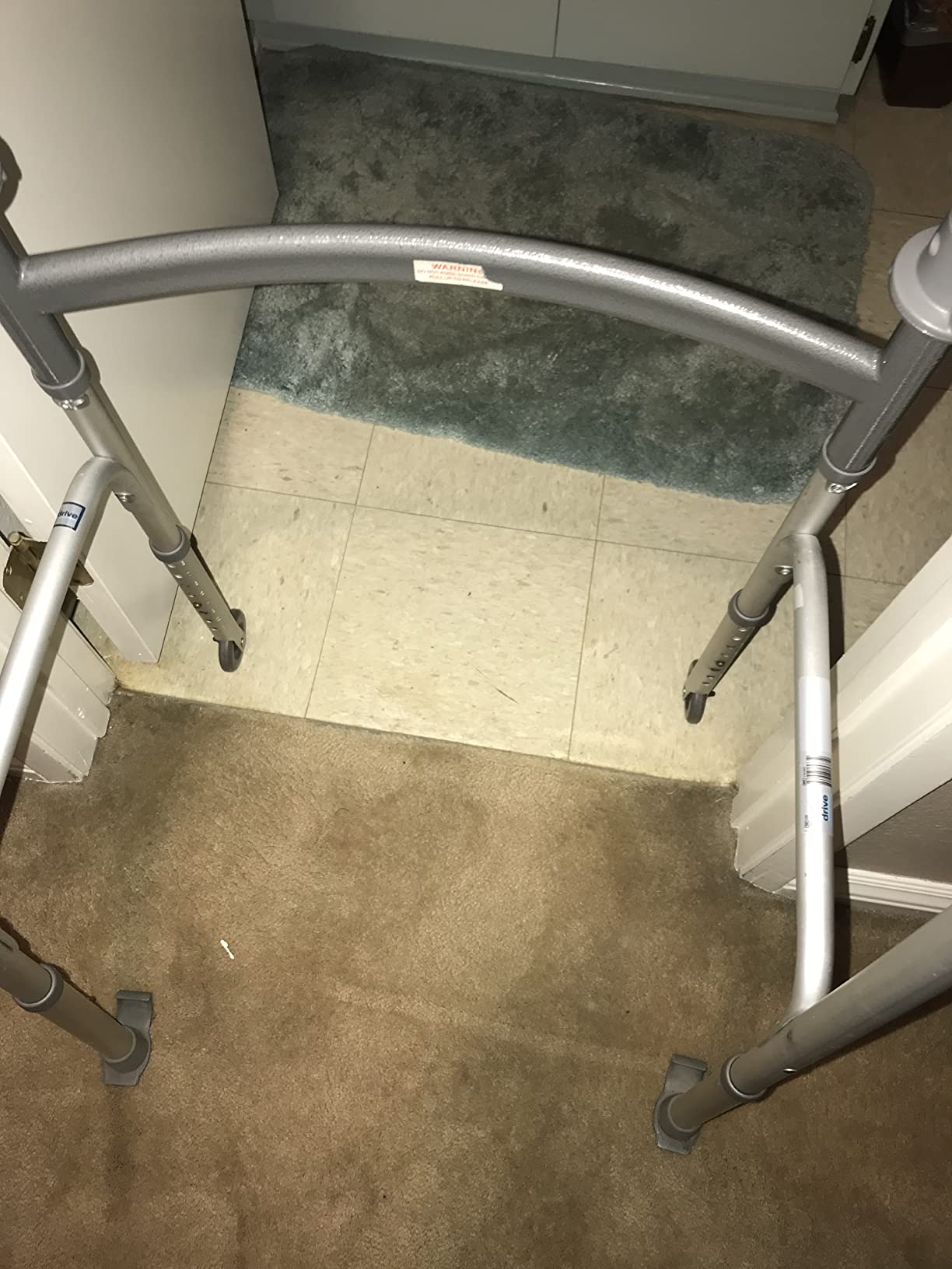 Drive Medical Trigger Release Folding Walker with Contoured Hand Grips customer photo 1