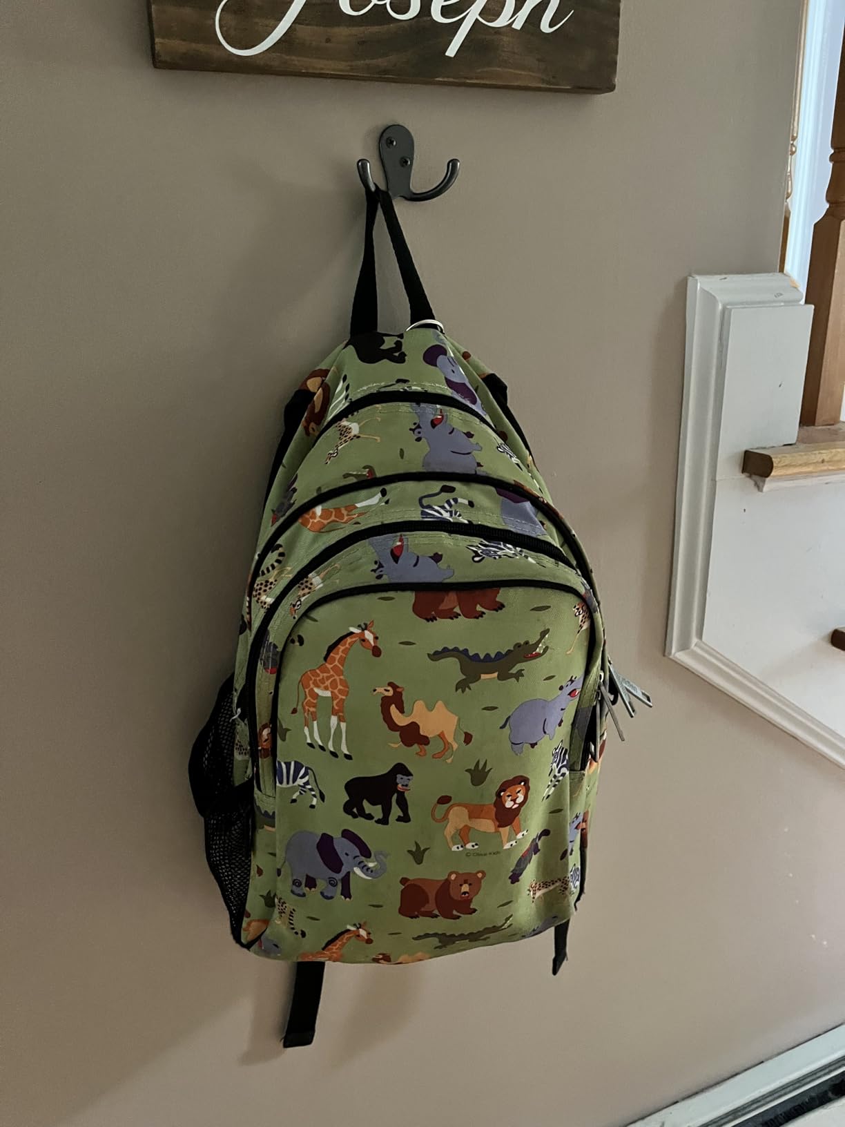 Wildkin 15-inch Kids Backpack – Durable, Padded, Adjustable for School & Travel - Wild Animals customer photo 1