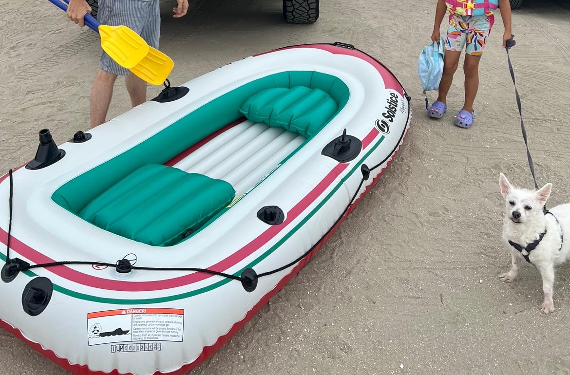 Swimline Solstice | Inflatable Boat for Waterwayss | Voyager 4 Person Raft customer photo 1