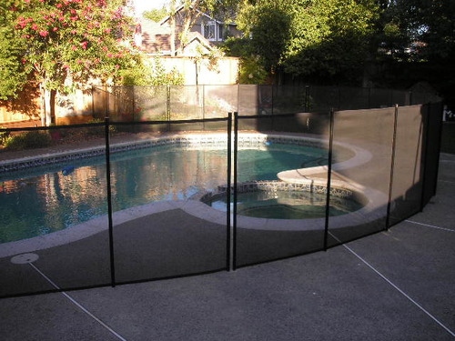 Safety Fence for In Ground Pool Size: 5', Black customer photo 1