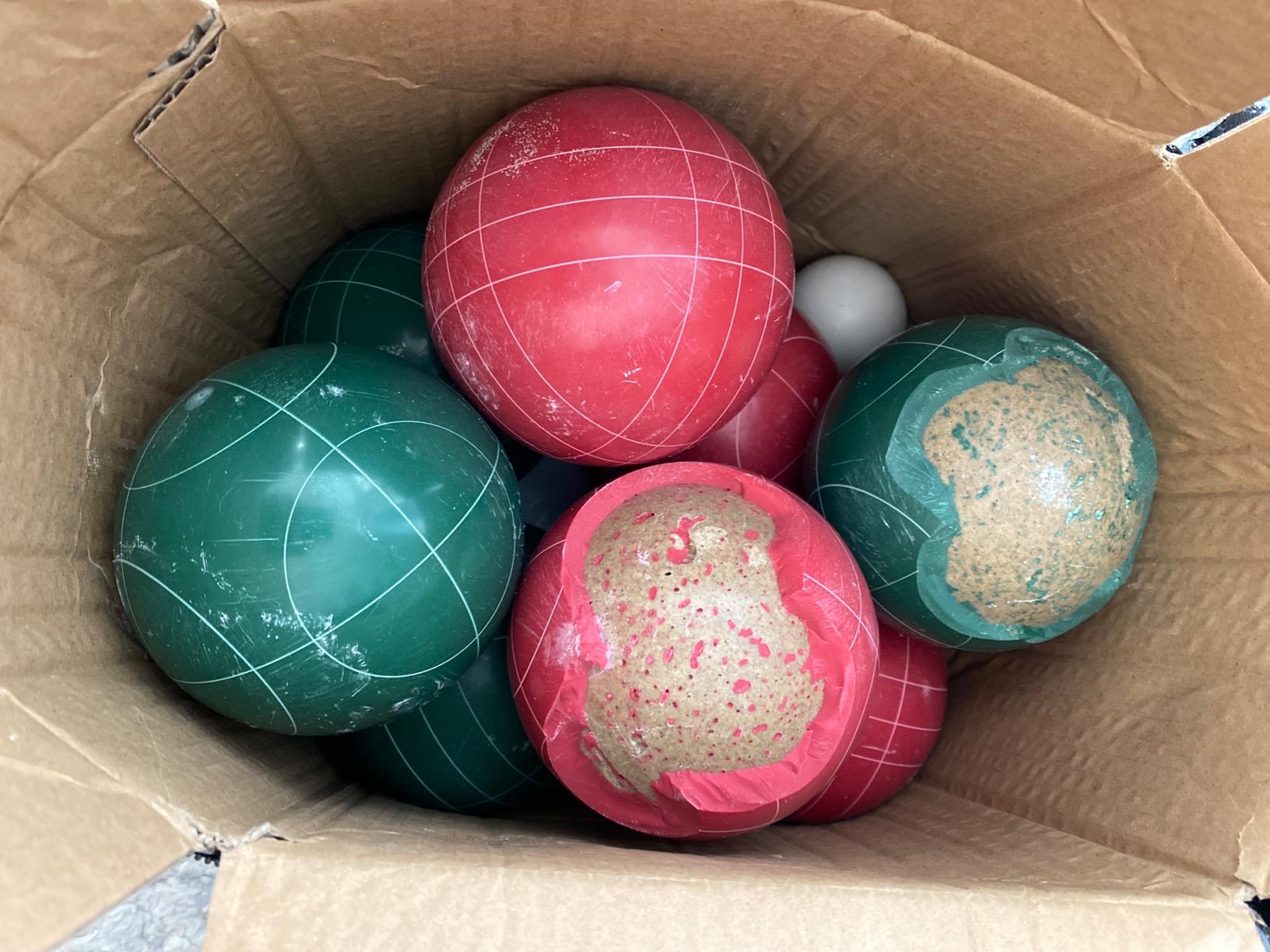 Trademark Games Bocce Ball Set Regulation Size Lawn Game customer photo 1