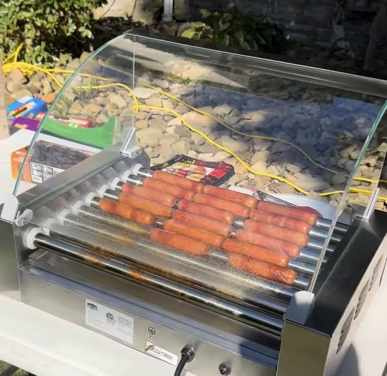 Great Northern Popcorn Hot Dog Roller Machine customer photo 1