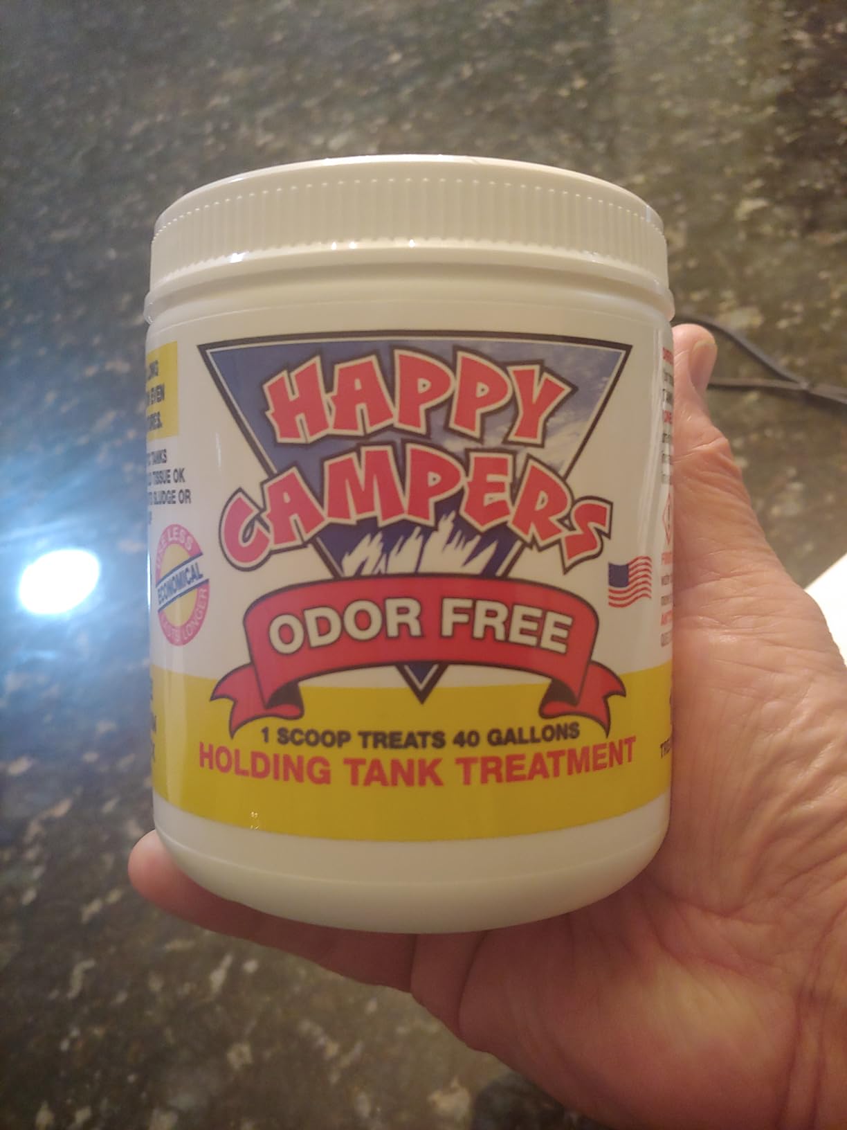 Happy Campers RV Toilet & Holding Tank Treatment – 18 Treatments customer photo 1