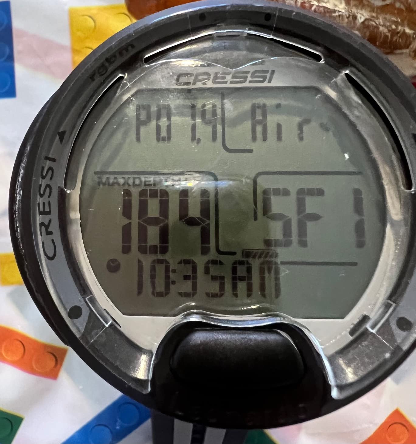 CRESSI Leonardo 2.0 Scuba Dive Watch, Air Nitrox Gauge, White/Black | Dive Computer, Air Nitrox Gauge Modes, Single-Button Control, Visual & Audible Alarm, USB & Infrared Transfer, Diving Watch customer photo 1