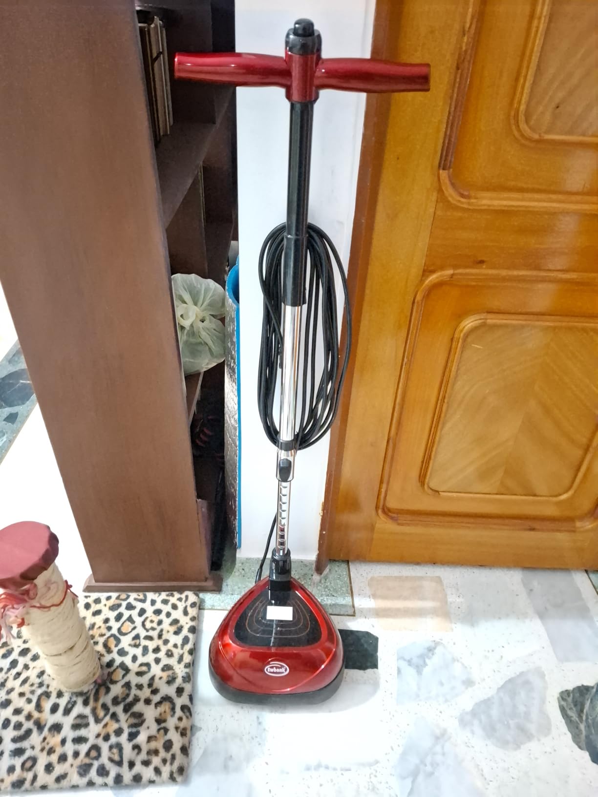 Ewbank EP170 Complete Cleaner, Washer, Scrubber, Scourer, and Polisher, Interchangeable Brushes and Pads Multi-Use Floor Machine, 2200 rpm, Lightweight, Red, 8 Pound customer photo 2