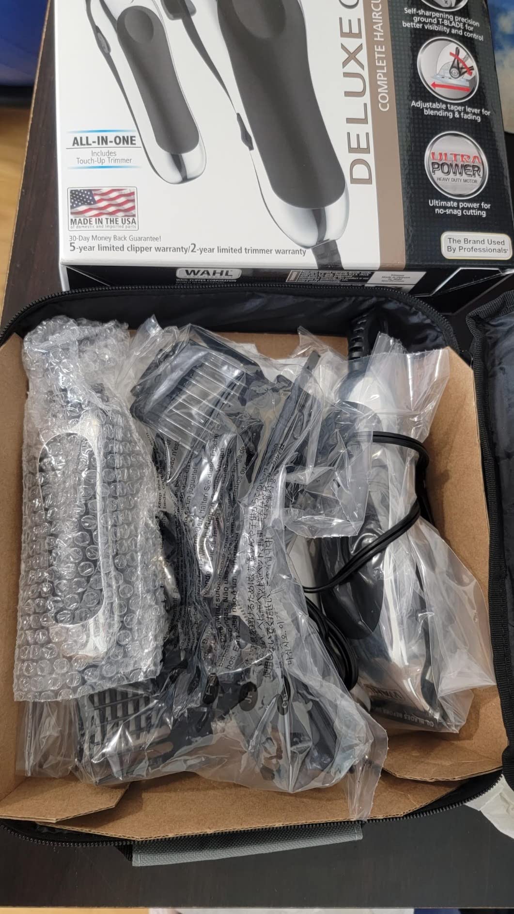 Wahl Clipper USA Deluxe Corded Chrome Pro Complete Hair & Trimming Kit customer photo 2