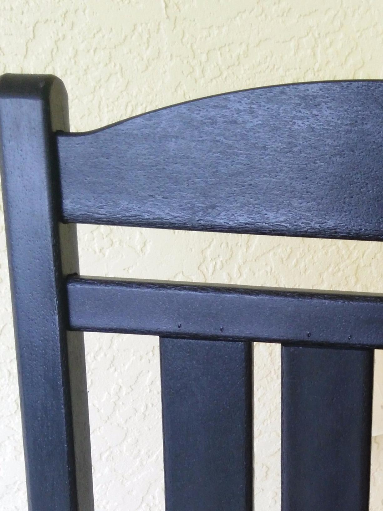 POLYWOOD Presidential Rocking Chair in Slate Grey customer photo 2