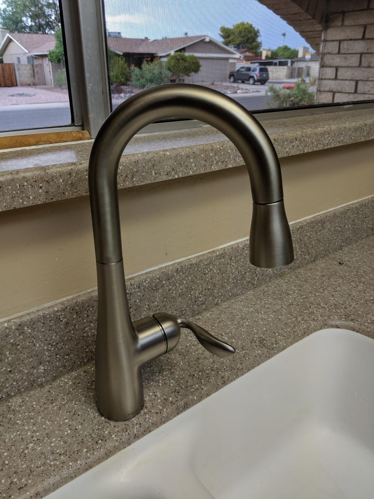 Moen Arbor Pulldown Bar Faucet with Reflex and Power Clean, 5995SRS customer photo 1