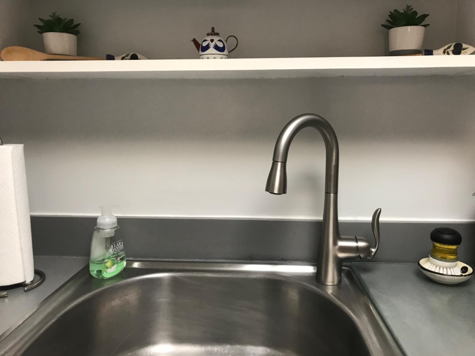 Moen Arbor Pulldown Bar Faucet with Reflex and Power Clean, 5995SRS customer photo 2