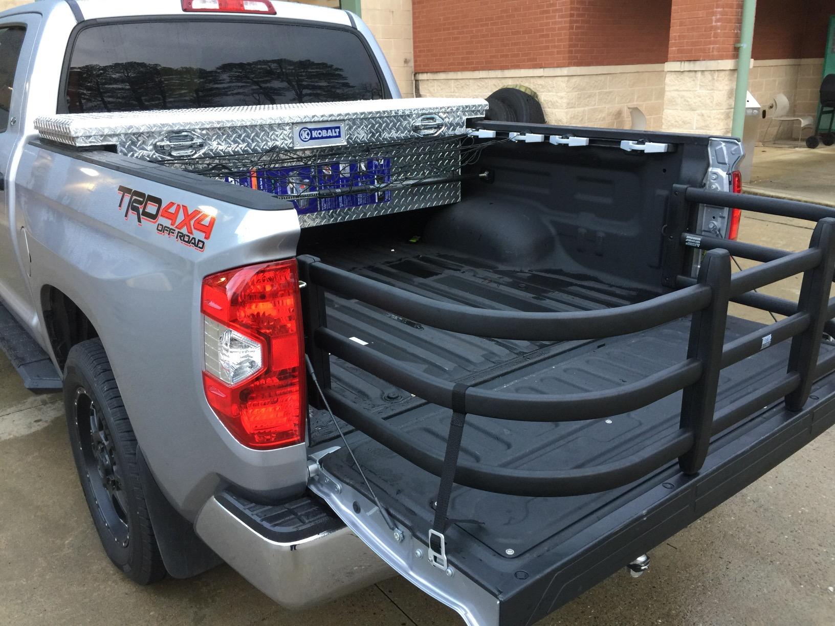RealTruck AMP Research BedXTender HD Max | 74813-01A | Fits 2004 - 2023 Ford F-150 (Excludes 2004 Heritage); 2007 - 2021 Toyota Tundra; 2006 - 2008 Lincoln Mark LT customer photo 2