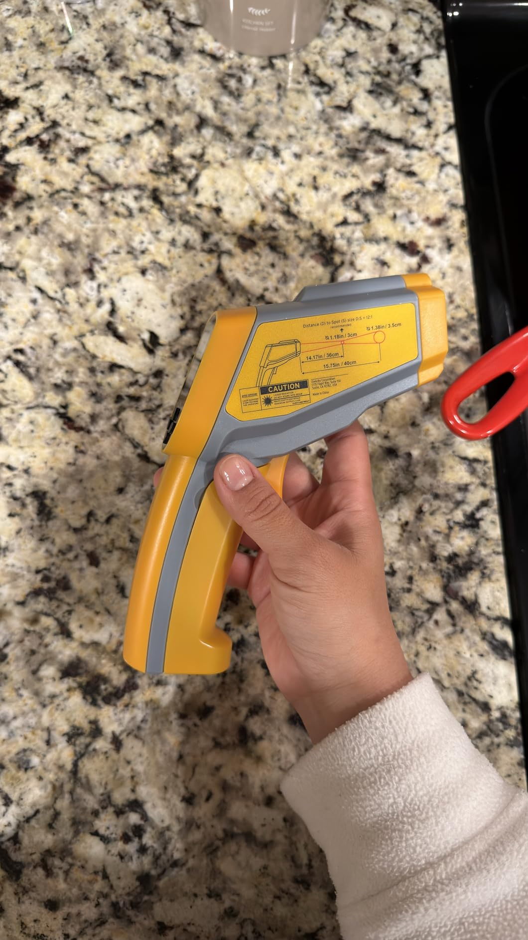 Etekcity Infrared Thermometer Laser Temperature Gun, -58°F~1130°F customer photo 1