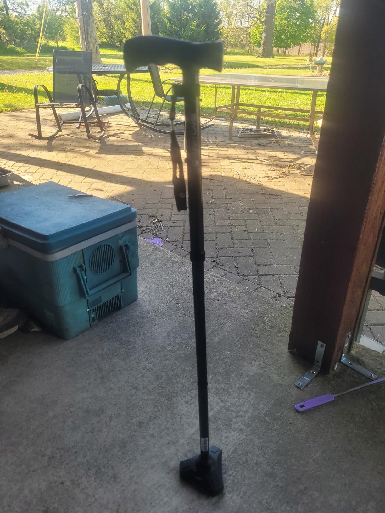 HurryCane Freedom Edition Foldable Walking Cane with T Handle customer photo 1