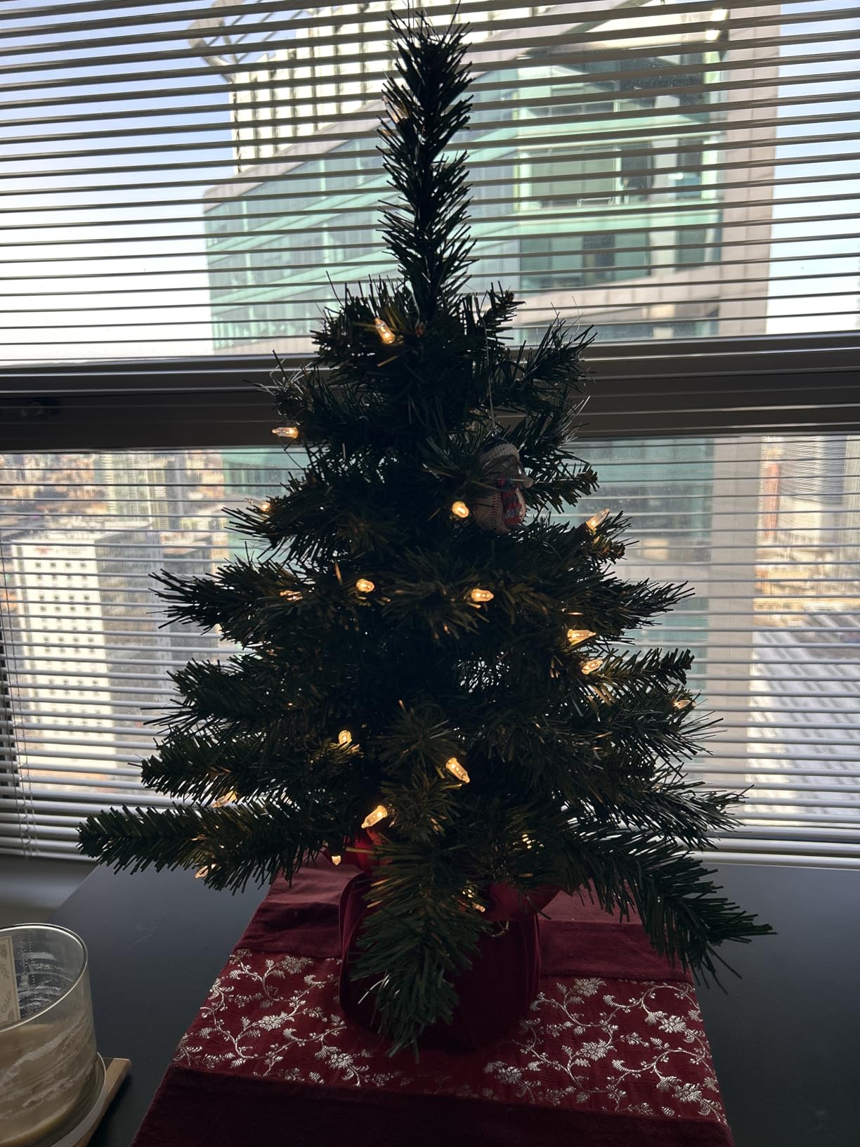 National Tree Company 24in Pre-Lit Majestic Fir Mini Christmas Tree customer photo 1