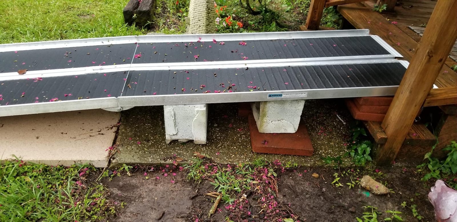 6' Portable Wheelchair Ramp, 600 lb Cap, Titan Ramps customer photo 1