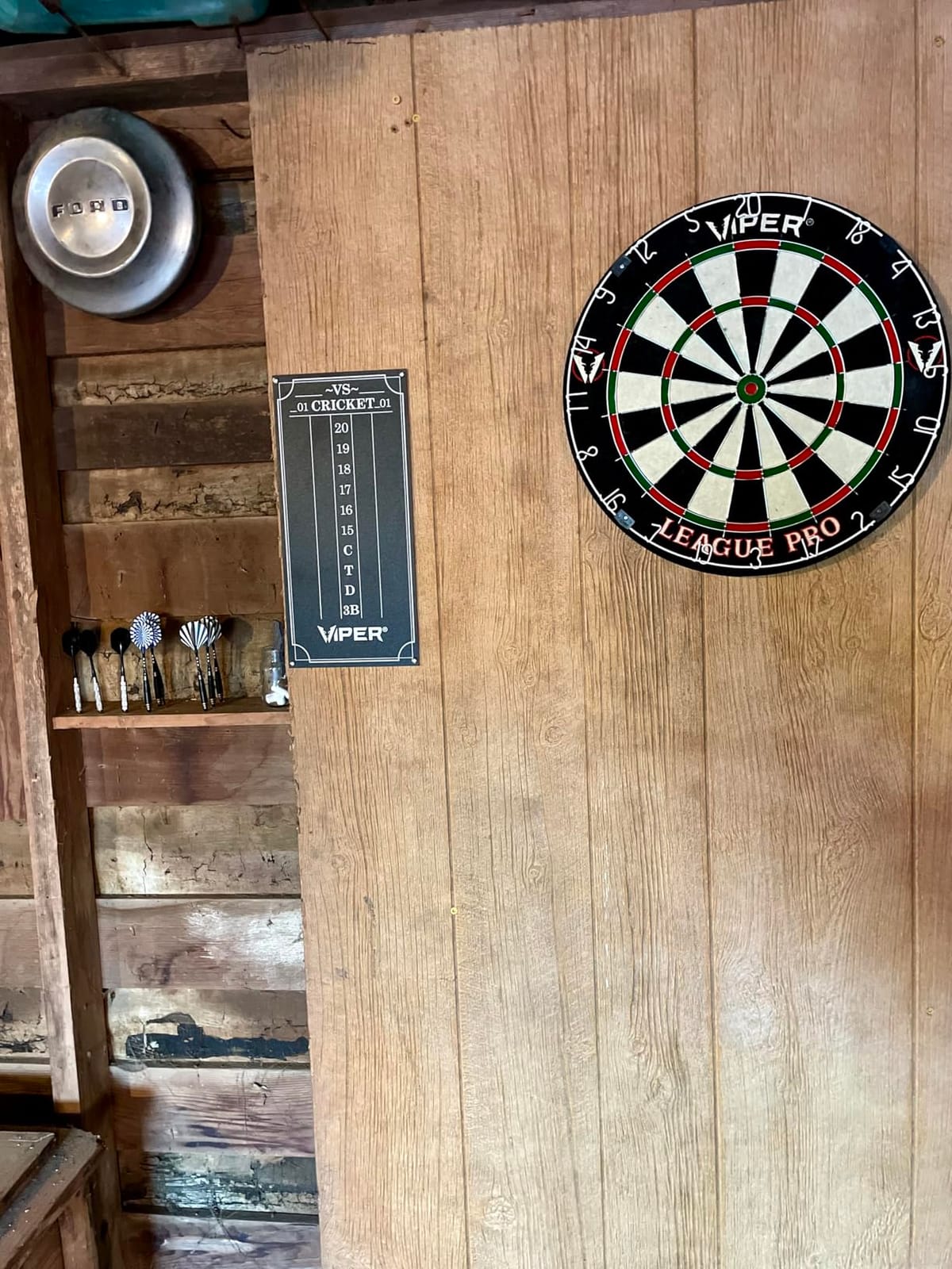 Viper by GLD Products League Pro Regulation Sisal Dartboard Set, 3 Darts customer photo 1