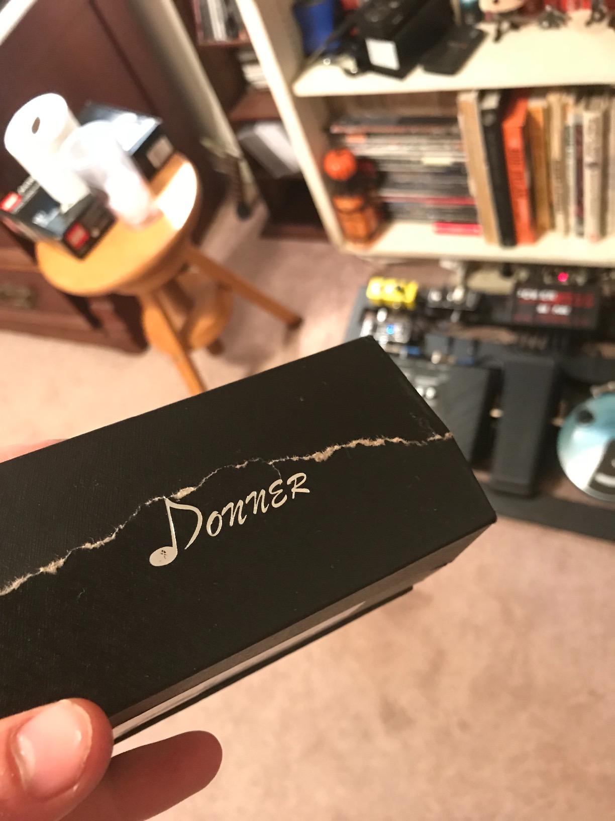 Donner Guitar Delay Pedal for Pedal Boards, Electric Guitar, Yellow Fall Analog Delay Mini Guitar Effect Pedal Vintage Delay, True Bypass customer photo 1