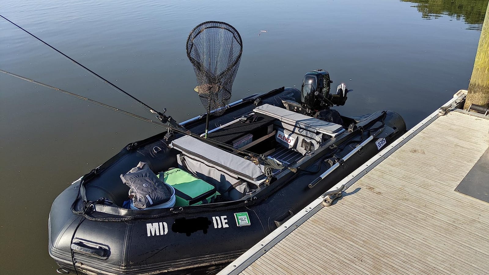 BRIS 1.2mm PVC 12.5 ft Inflatable Boat Inflatable Fish Hunter & Person Inflatable Raft Boat customer photo 2
