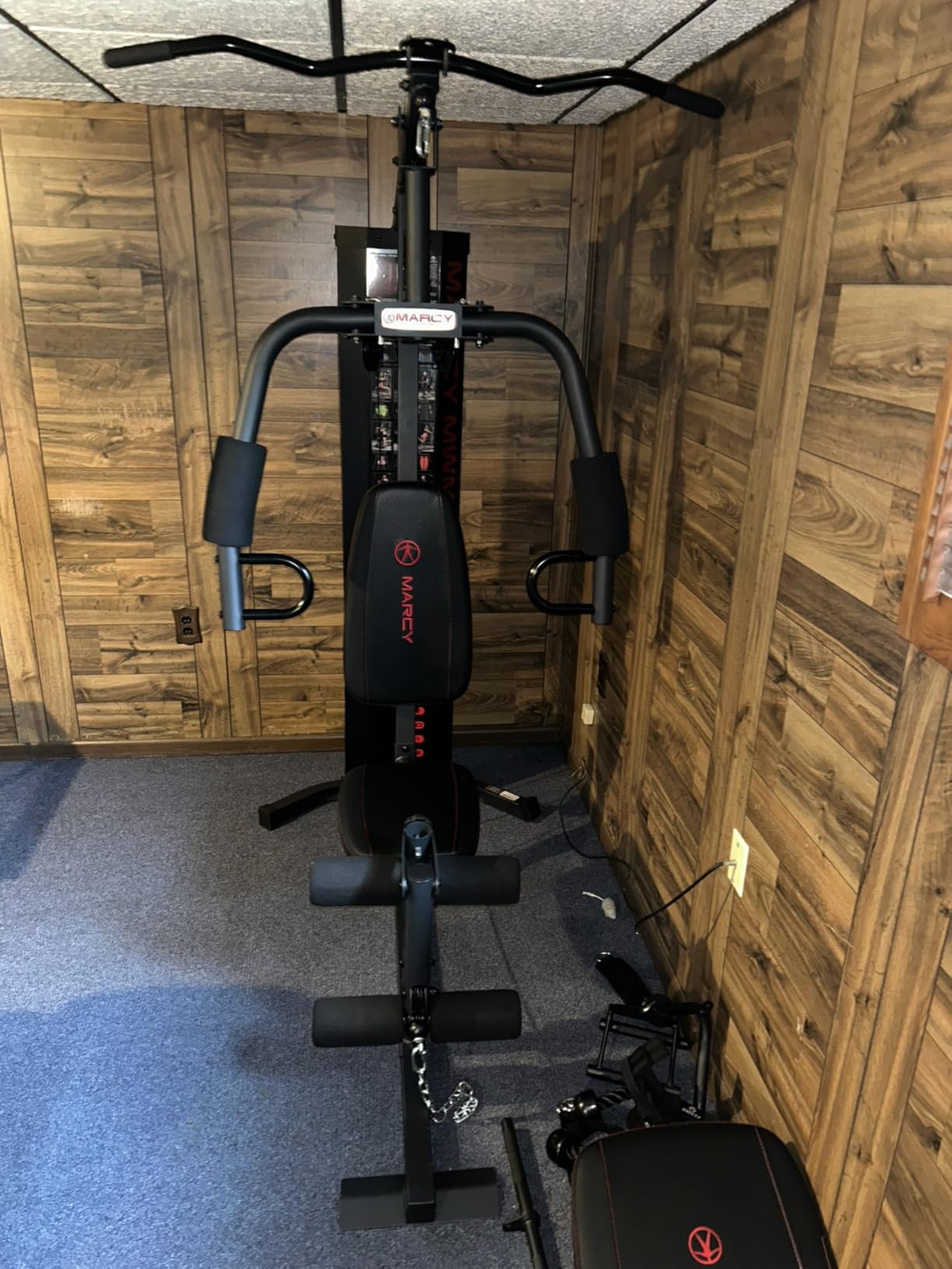 Marcy 150-lb Multifunctional Home Gym Station for Total Body Training MWM-990 customer photo 2