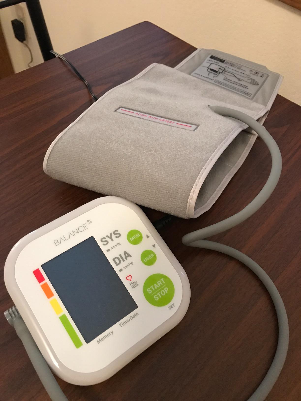 Greater Goods Upper Arm Blood Pressure Monitor for Home Use, Automatic customer photo 2