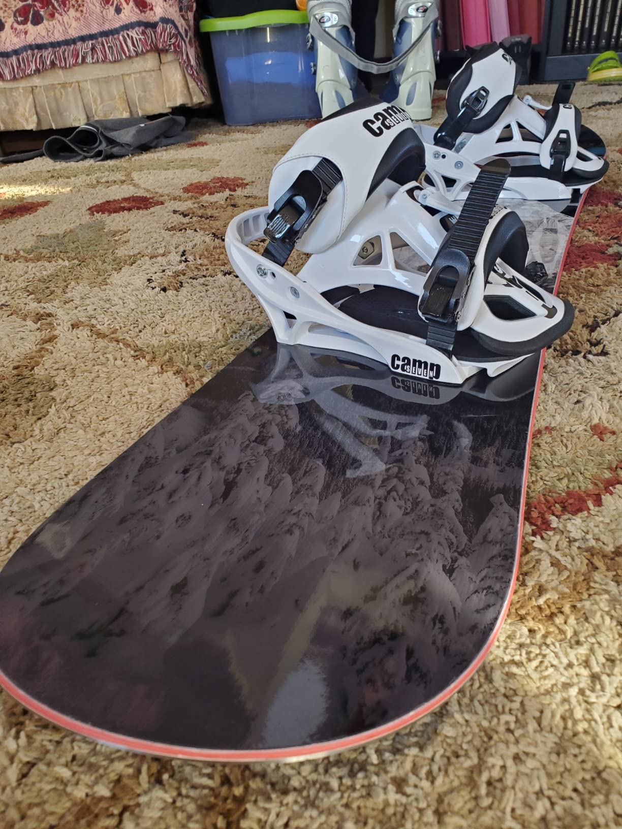 System MTN Snowboard with Summit Bindings Men's Snowboard Package… customer photo 1