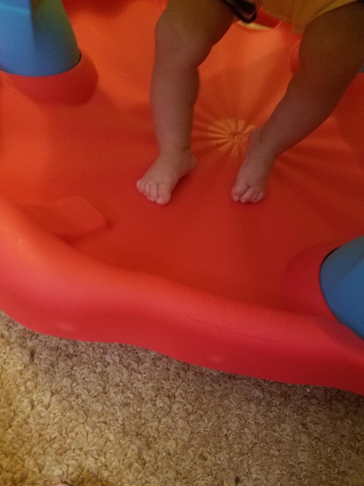 Evenflo Exersaucer Bouncing Activity Saucer, Sweet Tea Party customer photo 2