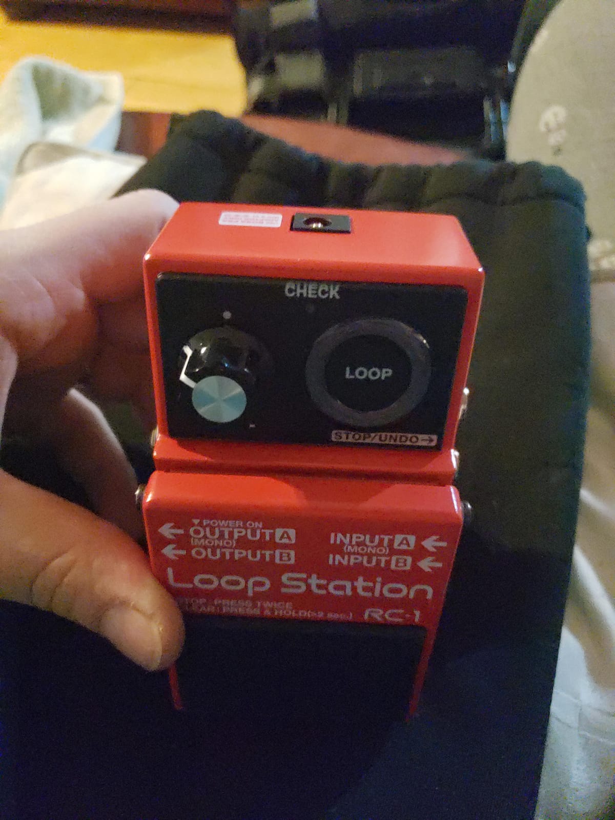 BOSS RC-1 Loop Station Pedal | Industry Standard Simple Looper for Guitar, Bass, Keyboards & More | 24-Segment LED Indicator | 12 Minutes of Record Time | Record, Playback, Overdub, Undo & Redo Loops | Bass Keyboards and More, 24-Segment LED Indicator, 12 Minutes of Record Time, Record, Playback, Overdub, Undo and Redo Loops customer photo 2