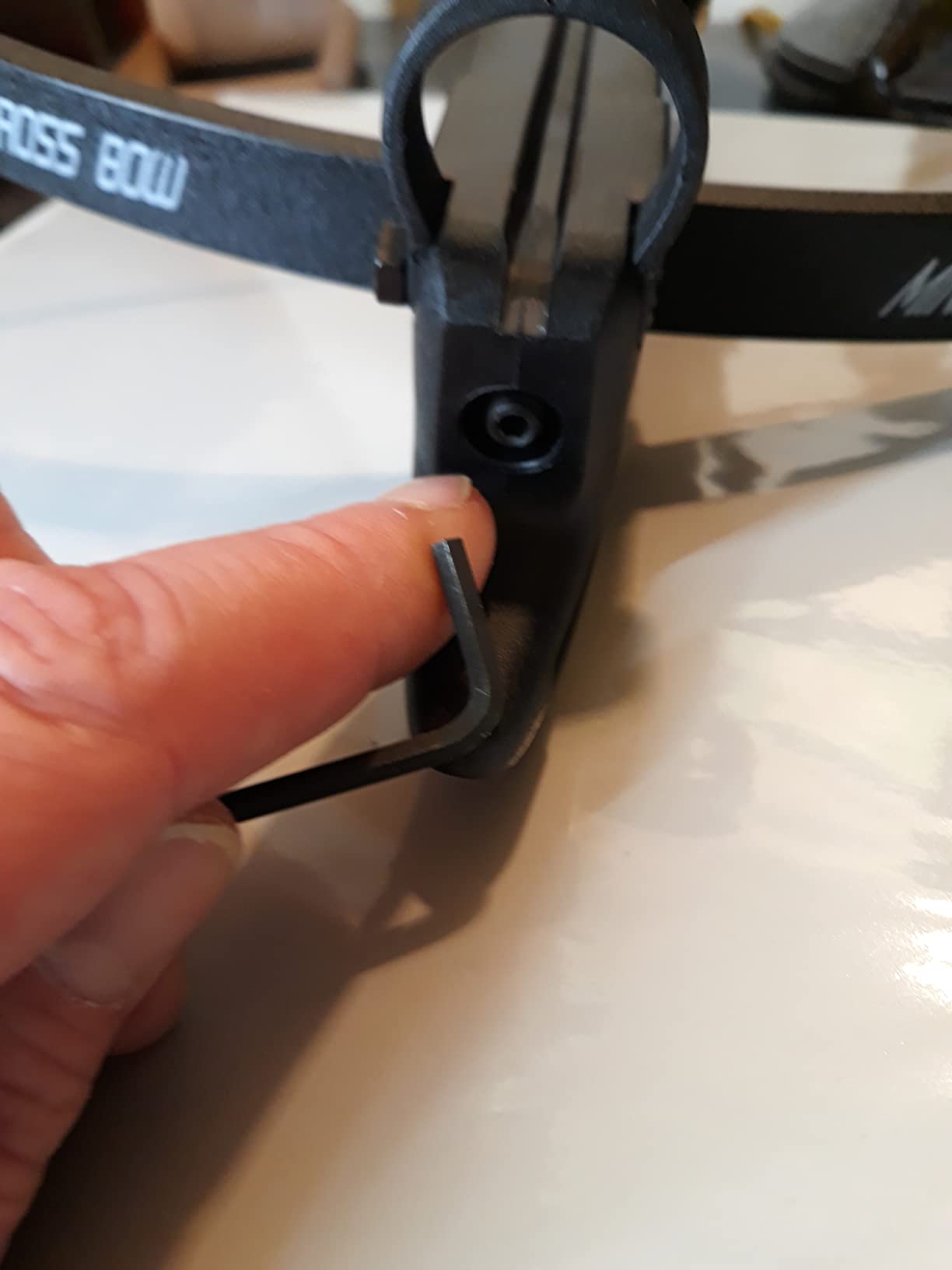 Crossbow Self-Cocking 80 Lbs with Adjustable Sight and Total of 27 Aluminim Arrow Bolt Set customer photo 2