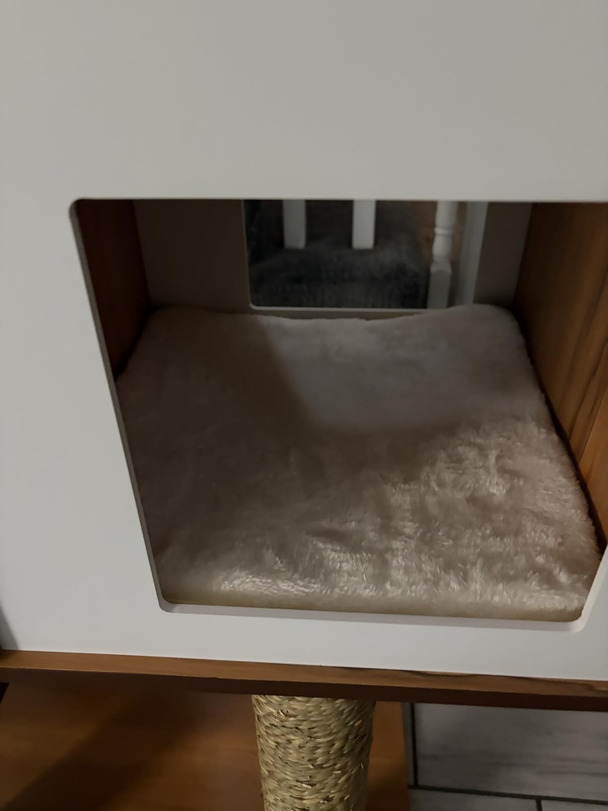 Vesper Cat Tree, High Base, Walnut, 52045 customer photo 1