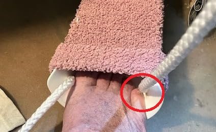 RMS Deluxe Sock Aid - Socks Helper with Foam Handles for Regular Socks customer photo 2