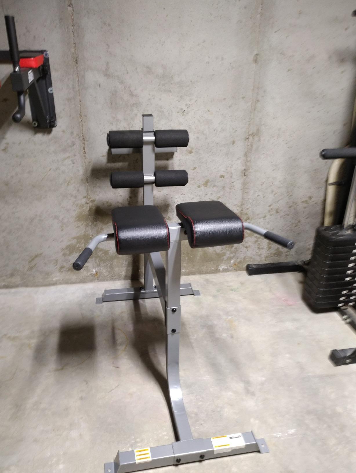 Cap Strength Roman Chair – Adjustable Back Extension Bench for Core & Glute Workouts, Heavy-Duty 300 LB Capacity - Black and Gray Options customer photo 2