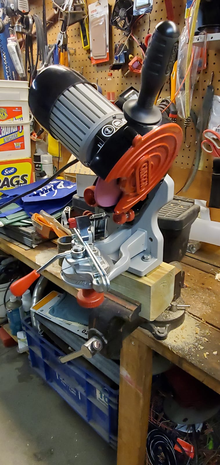 Oregon Professional Compact 120-Volt Bench Chain Grinder customer photo 2