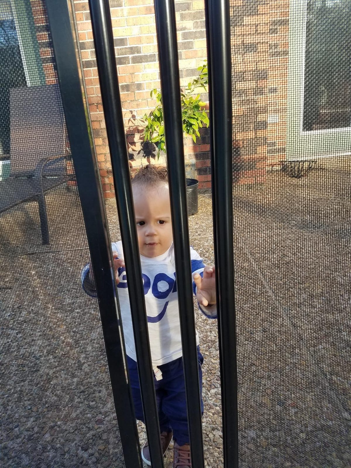 Life Saver Pool Fence GATE48R-DIYc DIY Removable Mesh Safety Fence for Pools, Brown customer photo 1