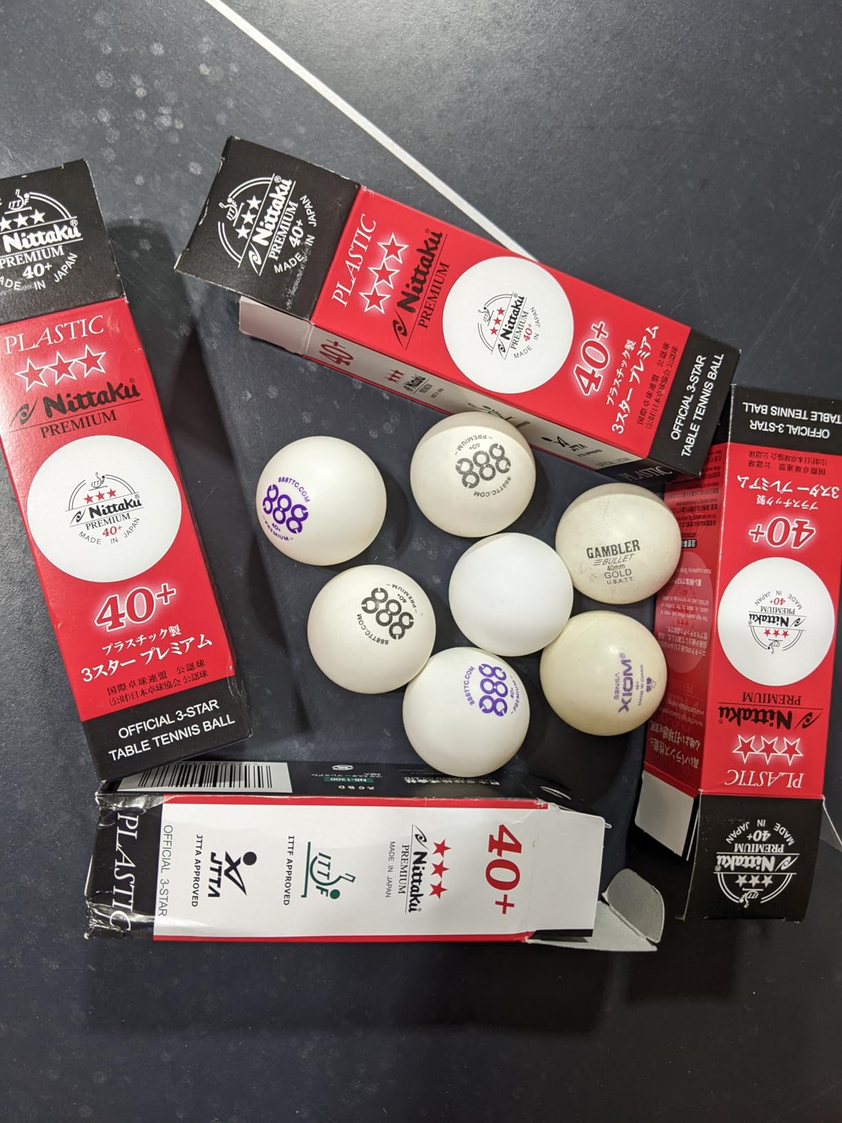 NITTAKU 3-Star Premium Table Tennis Balls customer photo 1