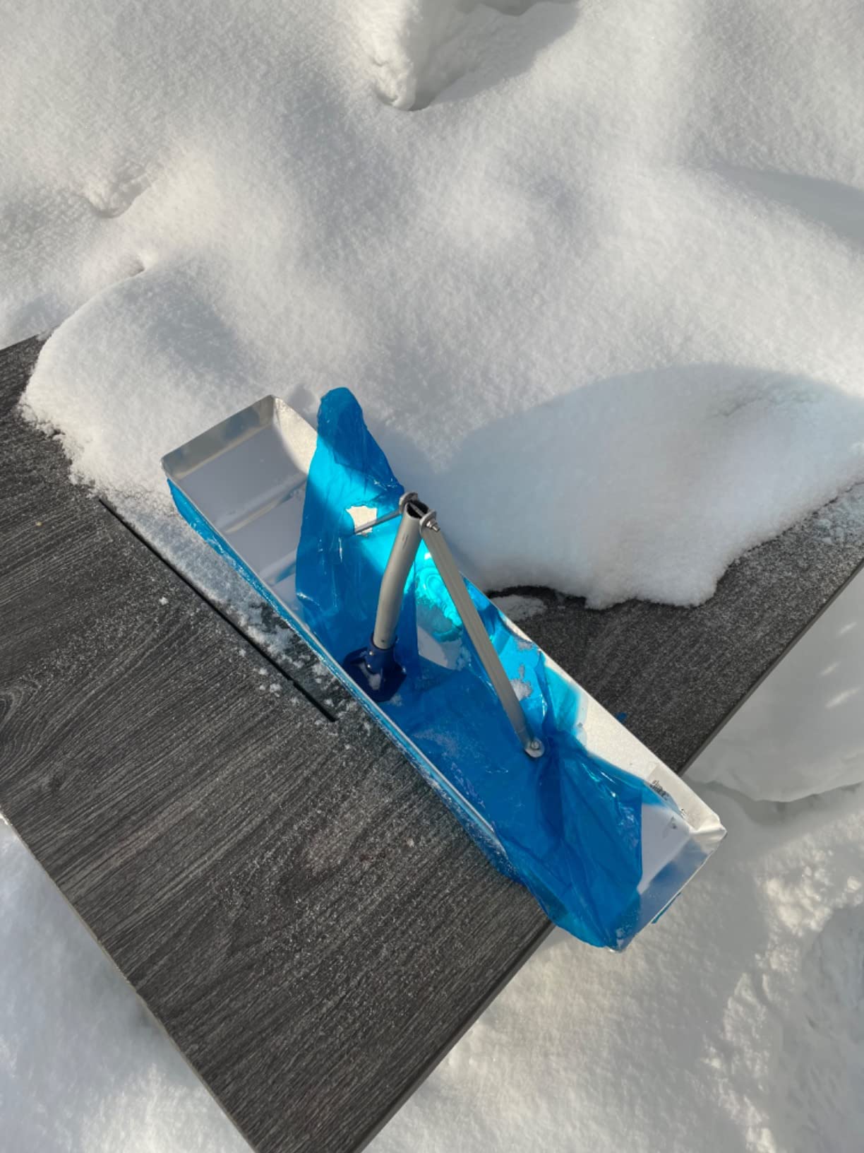 Snow Joe RJ205M Twist-N-Lock Telescoping Snow Shovel Aluminum Roof Rake, 21' customer photo 1