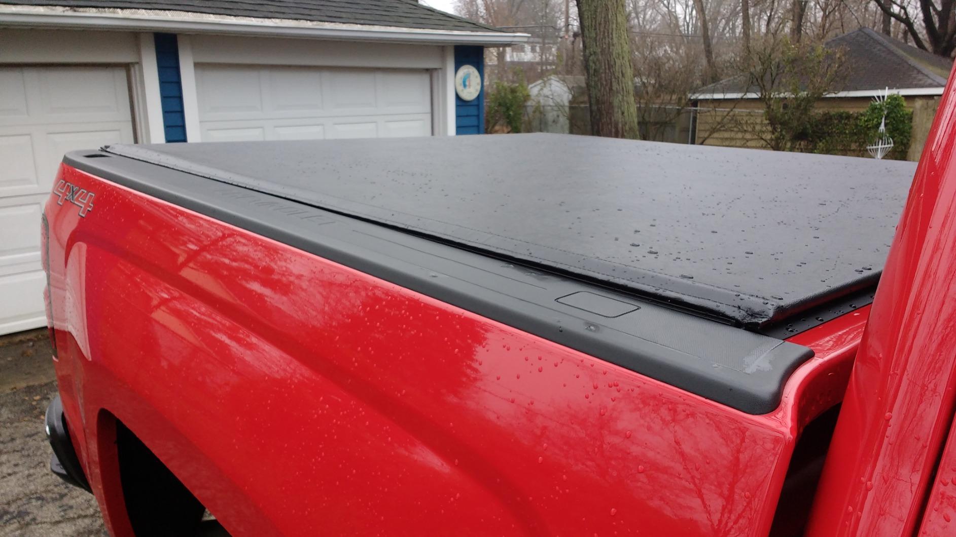Gator Soft Roll Up Truck Bed Tonneau Cover - Everyday Cargo Protection - Durable Vinyl Roll-Up - Low-Profile Flush-Fit Design - Fits 2014-2018, 2019 Ltd/Lgcy Chevy/GMC Silverado & Sierra - 5'9